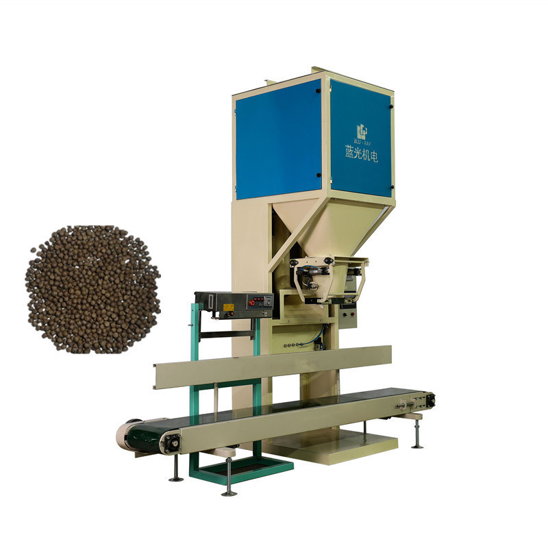 Purple Horn Semi Automatic 25kg Gravel Saw Dust Rice Sand Bagging Machine